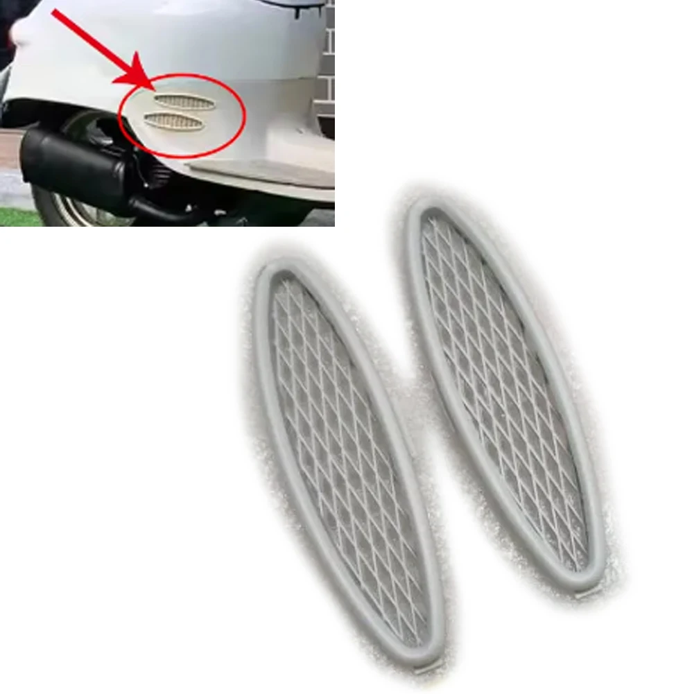 4 Pieces Motorcycle Scooter Body Foot Pedal Ventilation Foot Rests Protetcor Mesh Cover For Honda Dio 50 DIO50 AF24