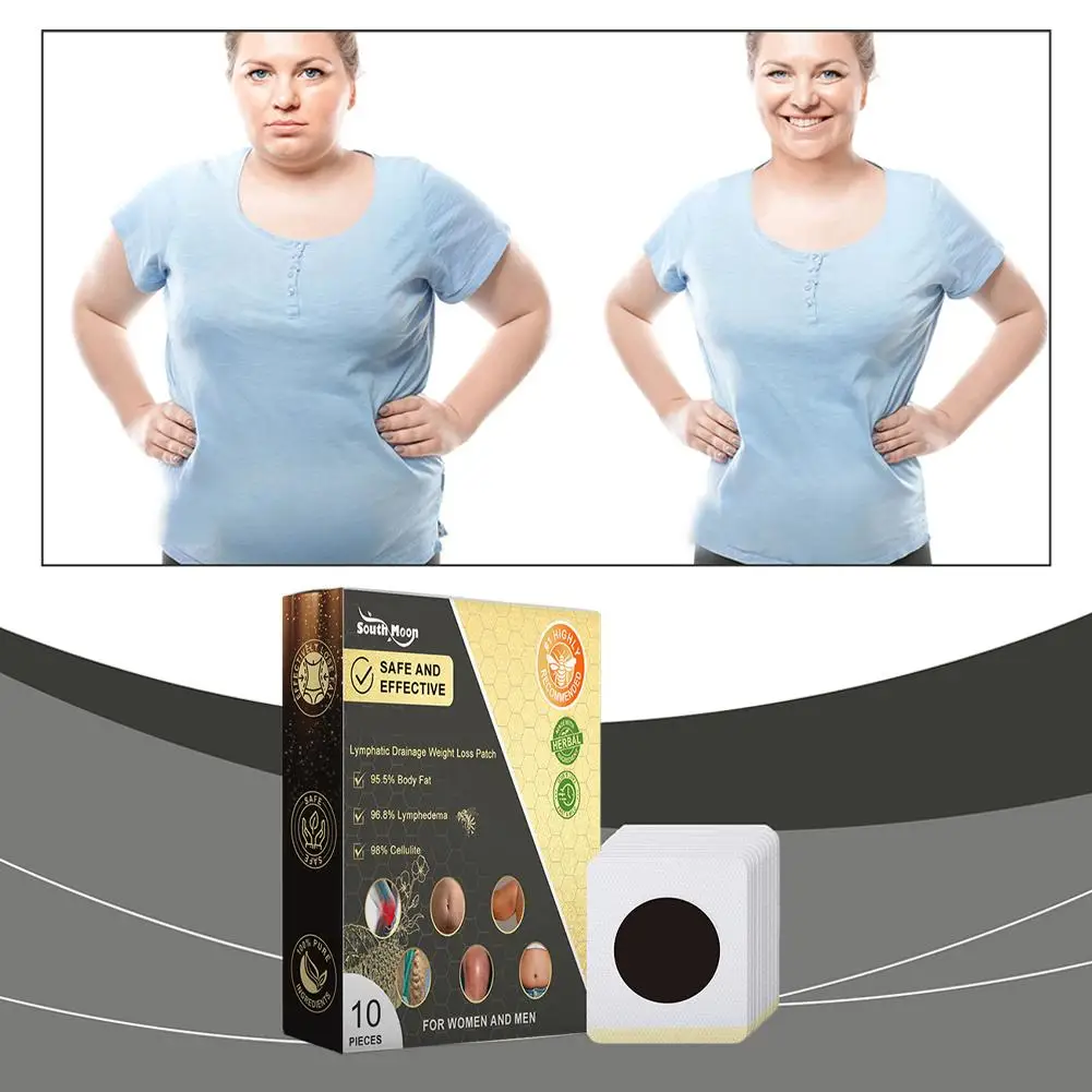 Bee Weight Loss Belly Slimming Patch Fast Burning Fat Detox Abdominal Navel Sticker Dampness-Evil Removal Improve Stomach