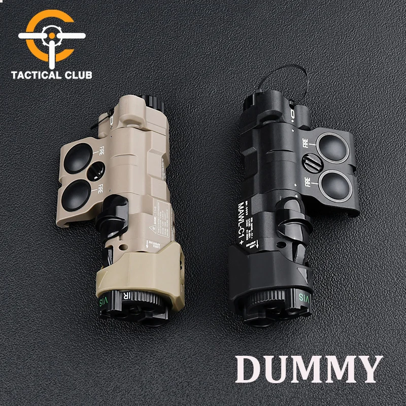 Tactical MAWL C1+Non-functional Laser Indicator DUMMY battery case CS Wargame Outdoor Hunting weapon decoration accessories