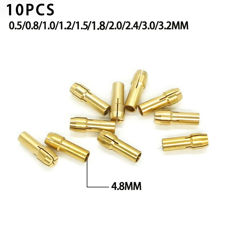 Mini Universal Micro Drill Chuck Set Cartridge 0.3-3.5mm Drill Bit Set Adapter For Hand Drill/electric drill Tools 2.35mm 3.17mm