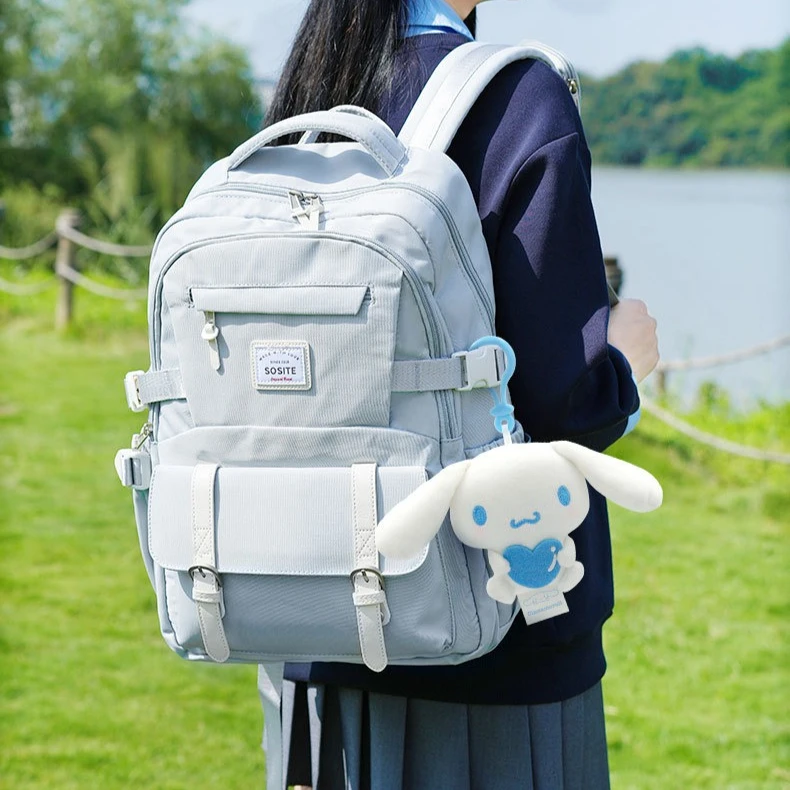 Kawaii سانريو مرحبا كيتي المفاتيح قلادة Kuromi بلدي ميلودي أنيمي الكرتون الأطفال ألعاب من نسيج مخملي دمية قلادة زوجين هدايا عيد ميلاد