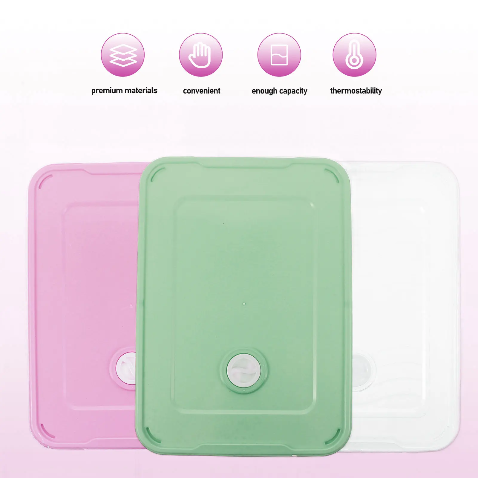3Pcs Refrigerator Dumpling Box Stackable Food Storage Container with Lid Large Capacity Space Saving Freezer Boxes for Dumplings
