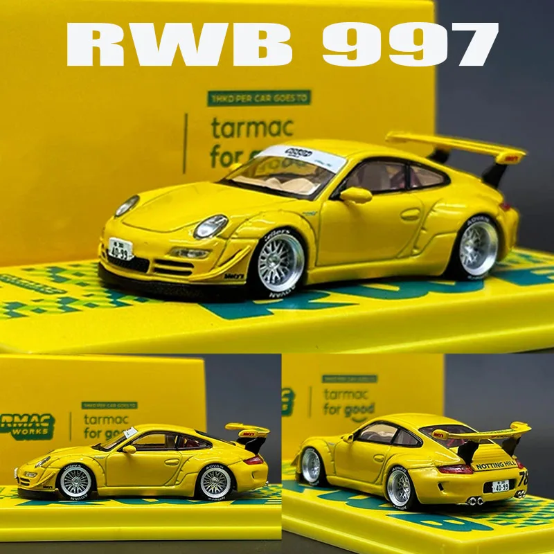 

TW 1:64 RWB 997 NOTTING HILL Diecast Diorama Car Model Collection Miniature Toy Tarmac Works