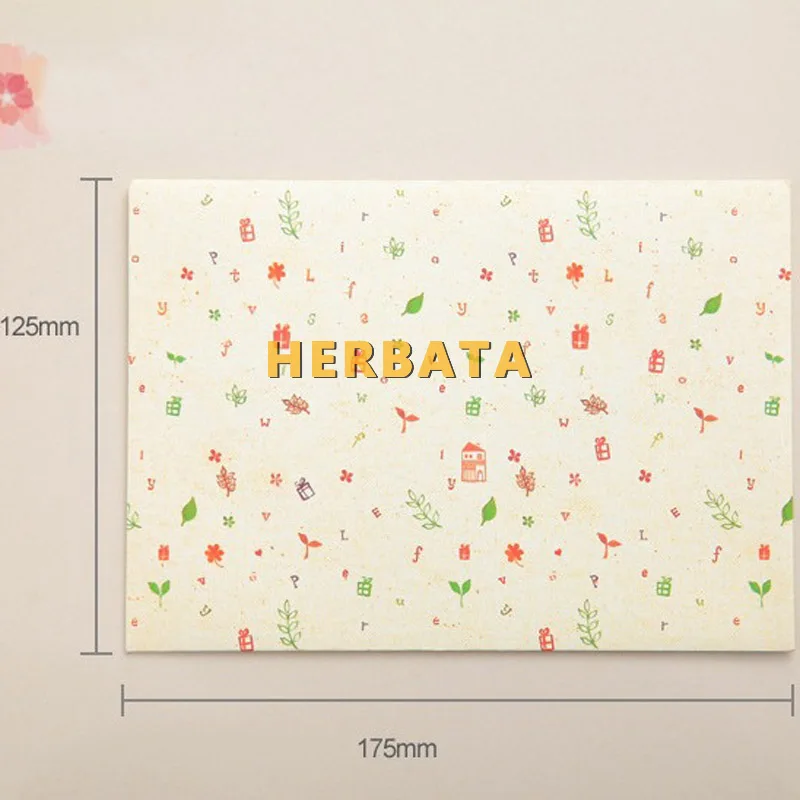 HERBATA 10 pcs/lot Korea Cute Cartoon Mini Colorful Paper Envelope Kawaii Small Baby Gift Craft Envelopes for Wedding Letter