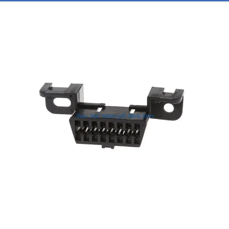 

P9FD 16-контактный гнездовой разъем для проводов OBDII Автомобильный адаптер OBD2 Универсальный