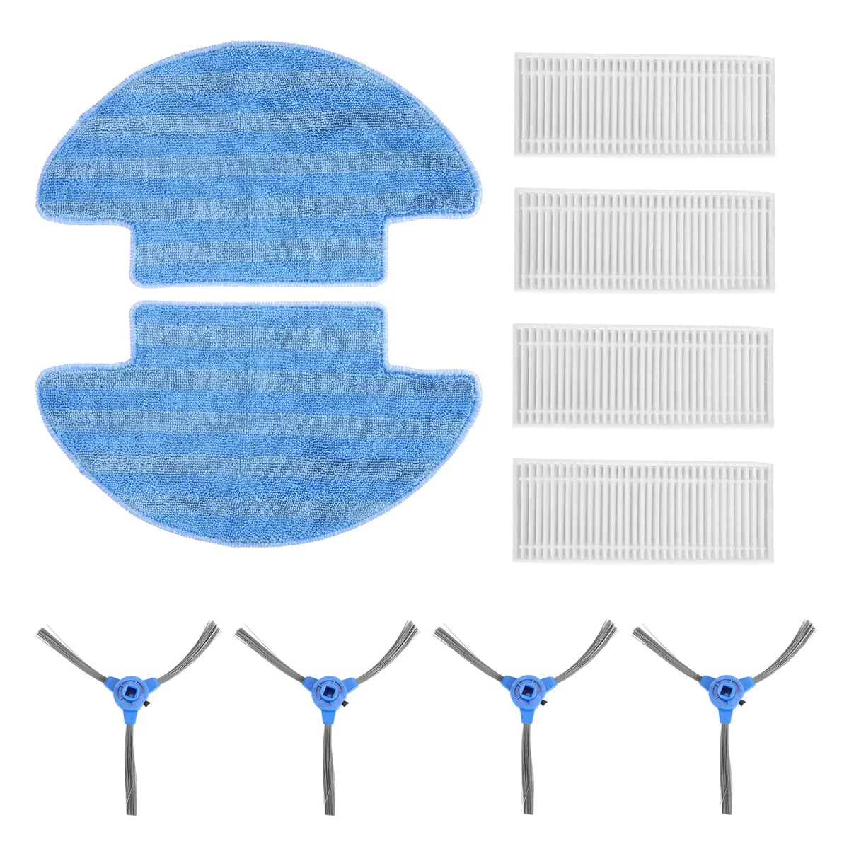 Robot Vacuum Cleaner HEPA Filter Filter Mop Cloth for Conga 950 Series Robot Vacuum Cleaner Parts