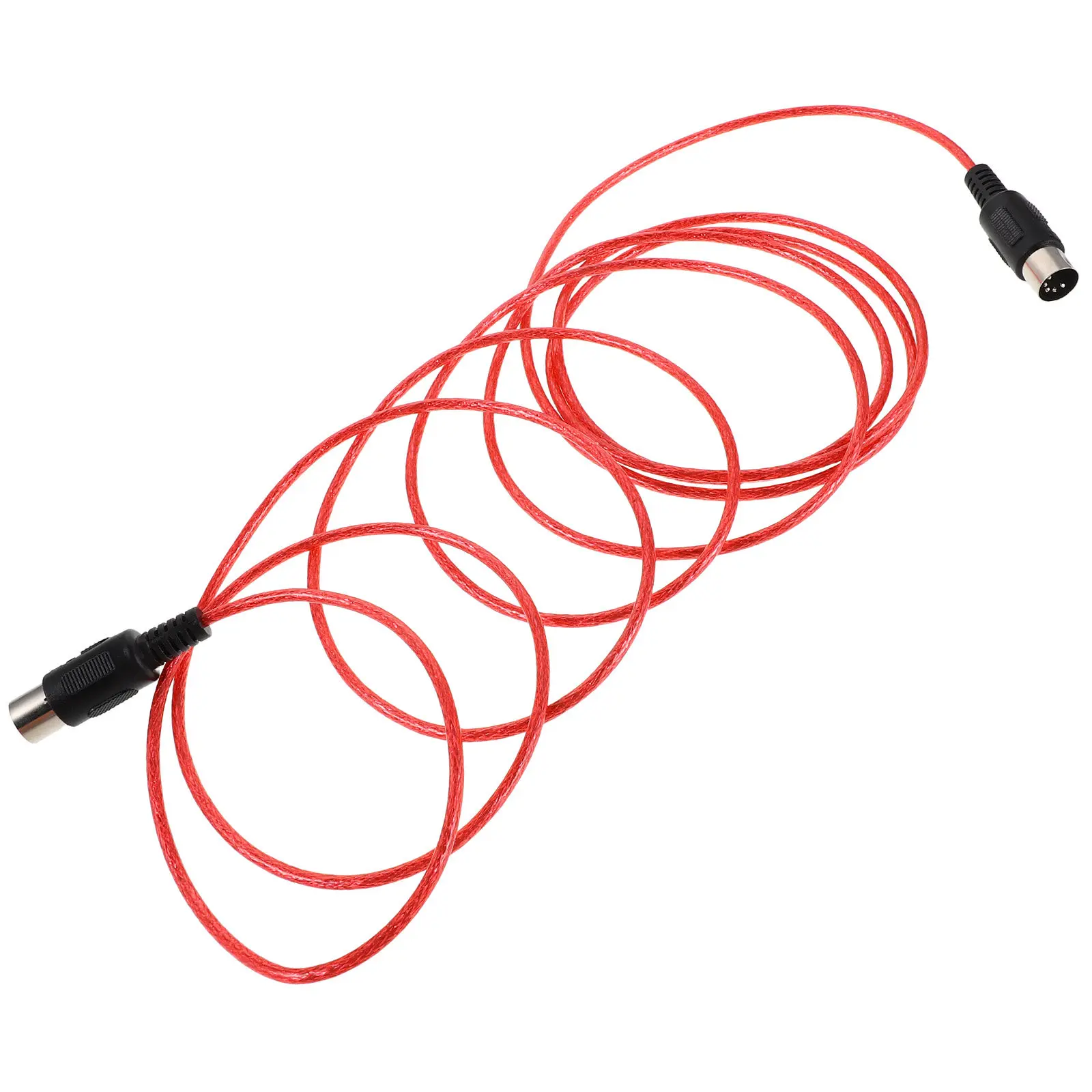 5-Pin Midi Cable for Keyboard Digital Piano Synthesizer Studio Recording Music Production Seamless Signal Transfer Audio