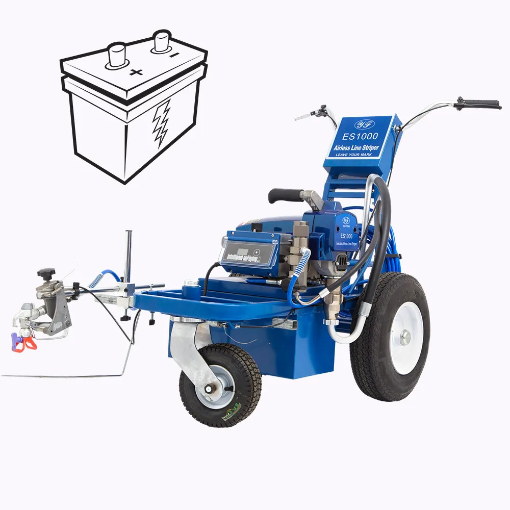 Airless Line Striper Battery-Powered High-Performance Road Marking Machine