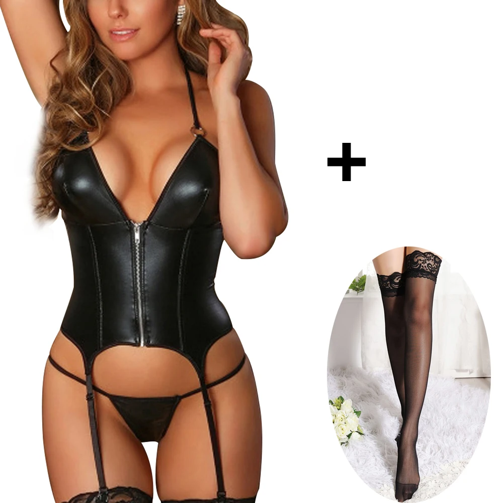 

M-XXL Женская одежда больших размеров, черное боди с вырезами, сексуальное женское боди, цельное кружевное белье, эротическое фетиш-платье с вырезами