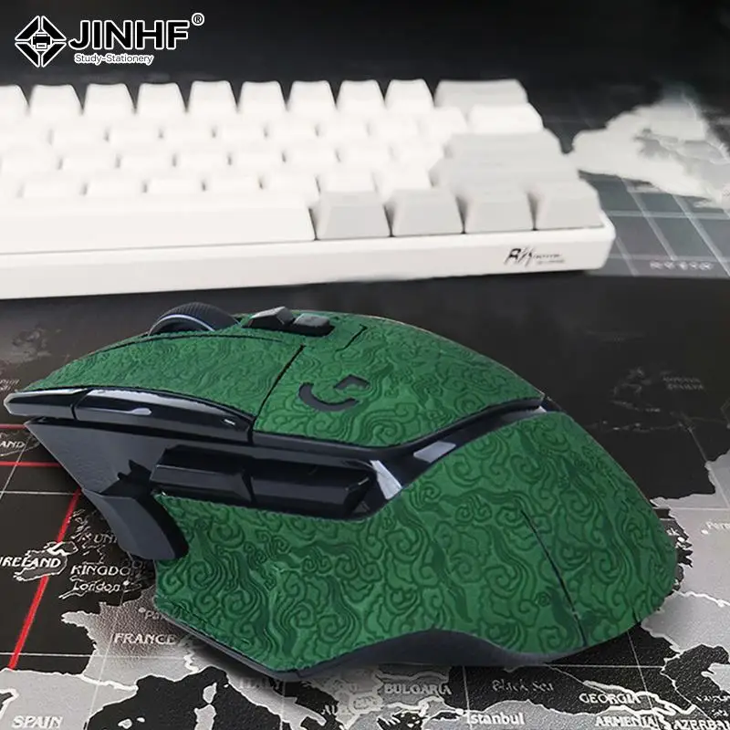 Mouse Grip Tape Non Slip Waterproof Side Stickers Anti Slip Suck Sweat Pads For Logitech G502X Wireless Gaming Mouse Sticker