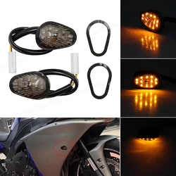 Motorcycle accessories LED Flush Mount Turn Signals Light YZF R6 R1 2008 2007 2006 2005 2004 For Yamaha