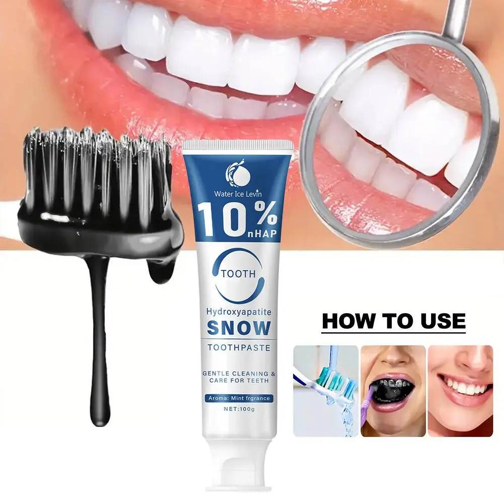 1 قطعة معجون أسنان مبيض لإزالة البلاك نظافة الفم العناية النظيفة التنفس الطازج O1R1 #4