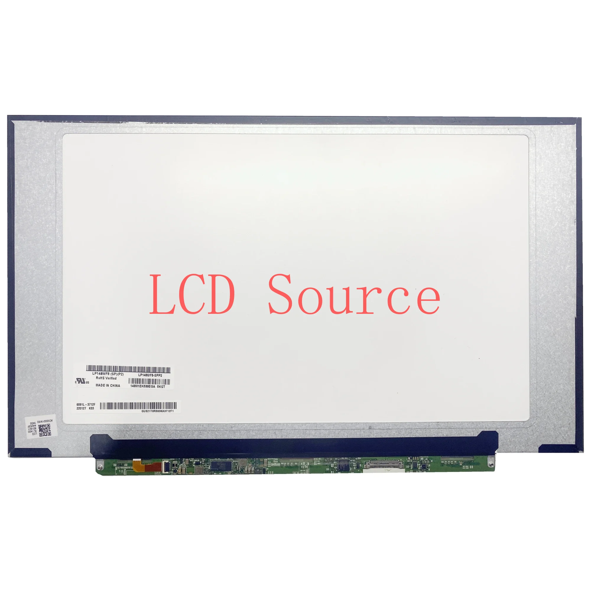 LP140WF8 SPP2 14.0'' IPS Laptop Display Panel Matrix EDP 30pins FHD 1920x1080 LCD Screen