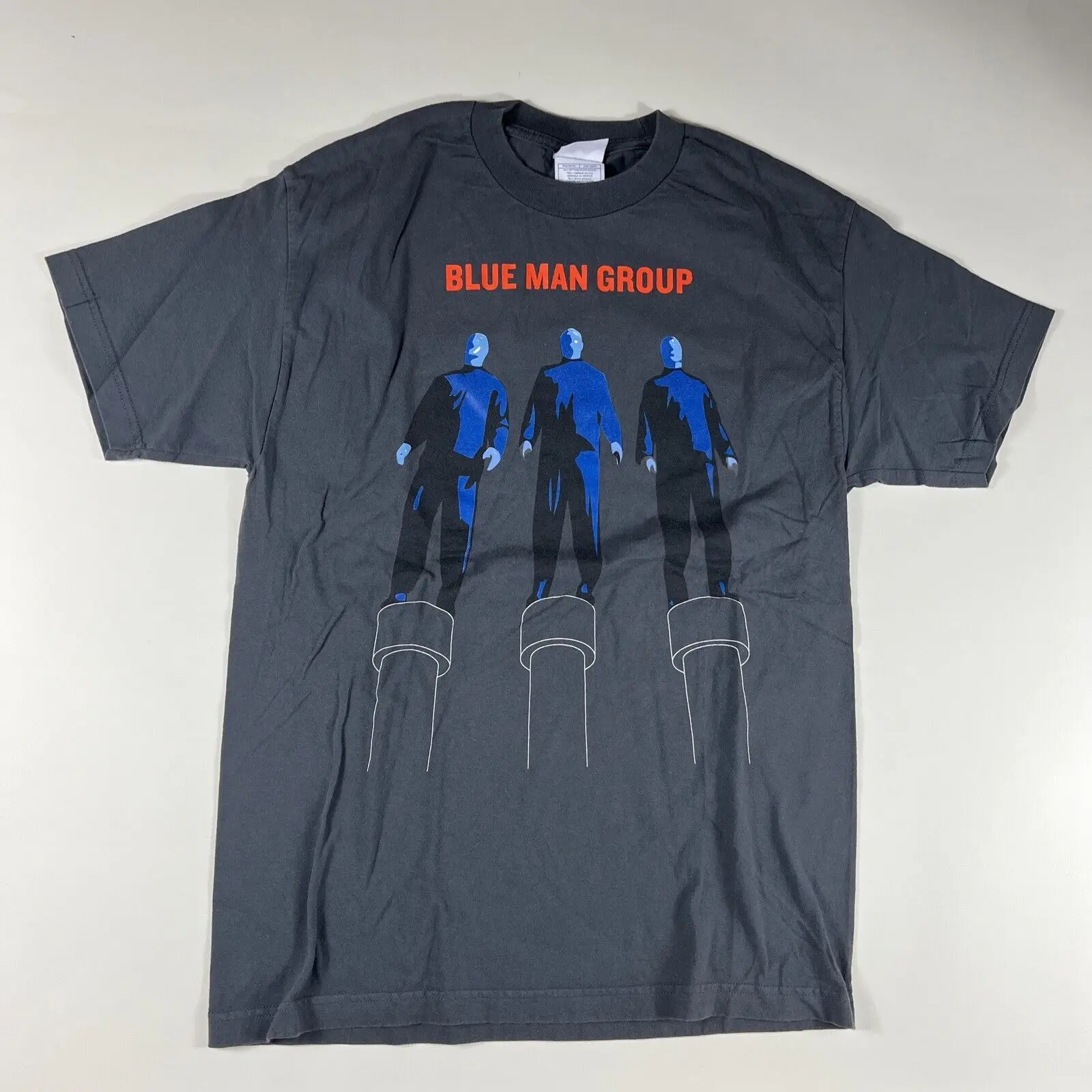 Vintage Blue Man Group T Shirt L The Complex Tour