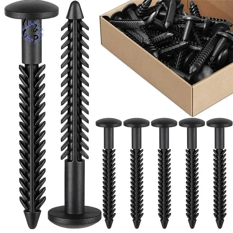 A68P-Vinyl Shutter Fasteners For Window Outside, Plastic Shutter Screws Exterior Window Shutter Pin Pegs