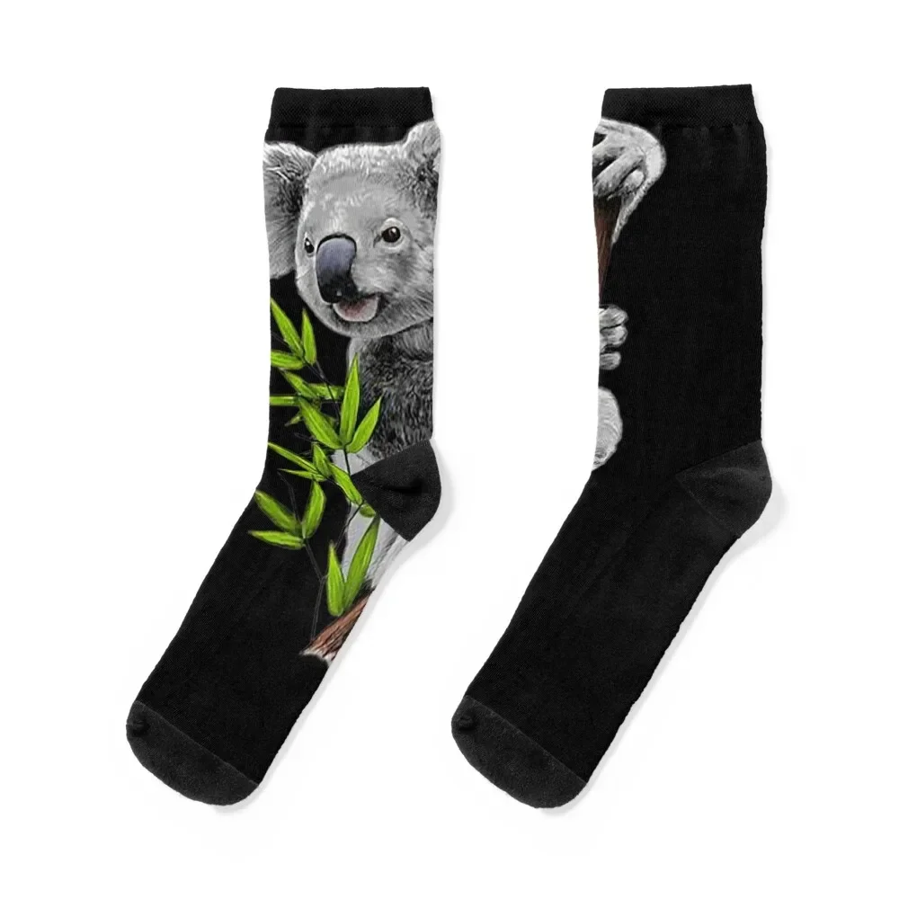 

Koala Socks Run christmas gift luxury Non-slip Socks Women Men's