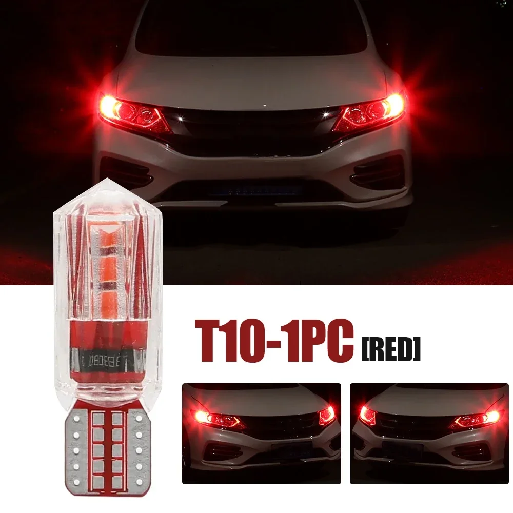 1/2pcs Width Light Modified Car Led Lens T10 Small Light Bulb Super Bright Car Exterior Lights Running Lights General H11 H7