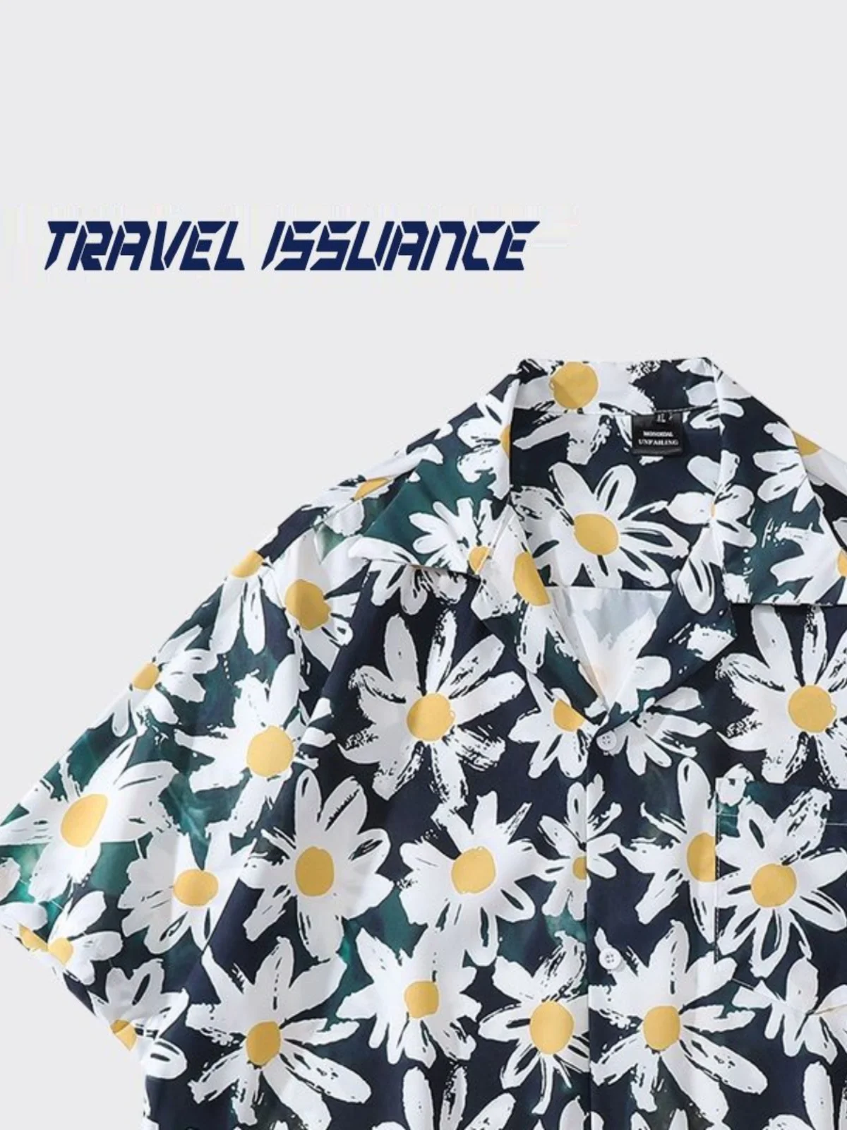 

Loose Cuban Dyed Casual irt Men's Summer High End Lightweight ort Sve Printed Ice Silk irt Youth Faion Stand Fit