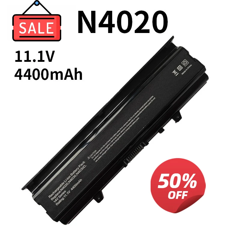 

For N4020 N4030 Inspiron 14V 14VR M4010 TKV2V Laptop Battery