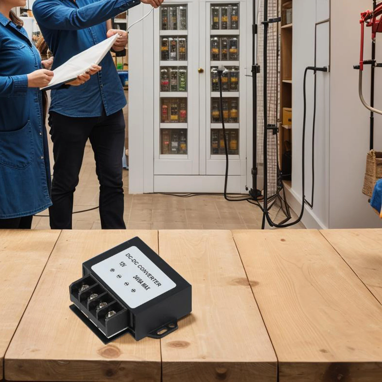 

12V To 24V DC-DC Converter Working Efficiency 96 IP68 Waterproof Multiple Protection Features For Electronic Devices