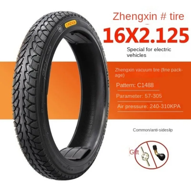 CST Tire Electric Vehicle 14x2.12514x2.5 14x2.75 16x2.125 16x2.50 16x3.0 Battery Vacuum Tire