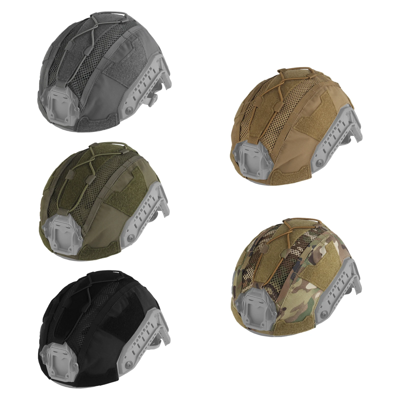For WOSPORT FAST SF Outdoor Training Helmet Cover Wear Resist Fixation Helmets Cloth Breathable for GEN4 Outdoor Airsoft Gear