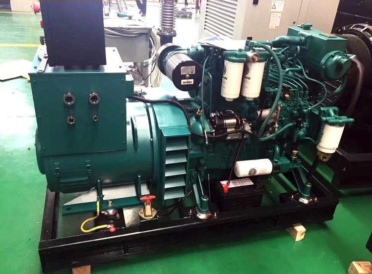 Weichai Marinegeneratorsatz 50 kW Dieselmotor, geräuscharmer Generatorsatz