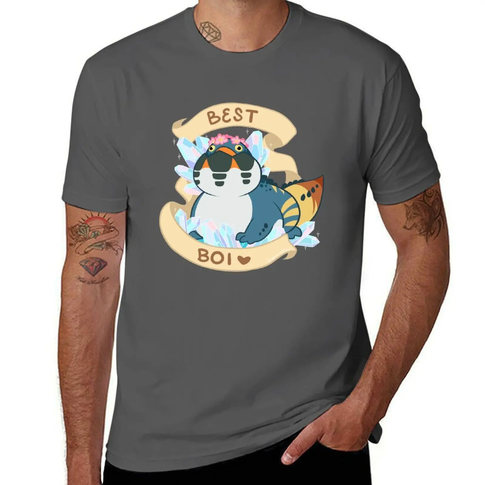 

Dodogama Best Boi (MonHun: World) T-Shirt Festival Party Tee Top