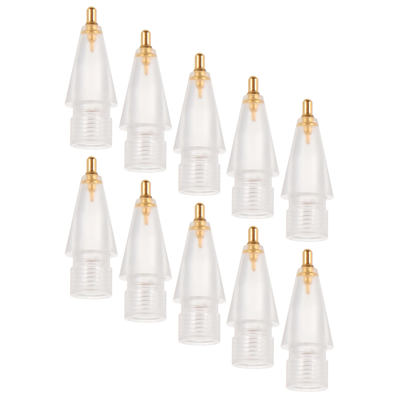 

10 шт., наконечники для стилуса для рукописного ввода, износостойкие универсальные сменные наконечники для планшетов для рисования, совместимые со стилусом для сенсорного экрана