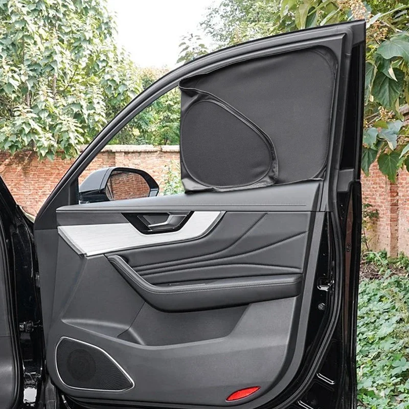 

Car Black Window Privacy Sunshade For HONGQI HS5 2020-Present Auto Anti-UV Heat Insulation Protect Cover Interior Accessory