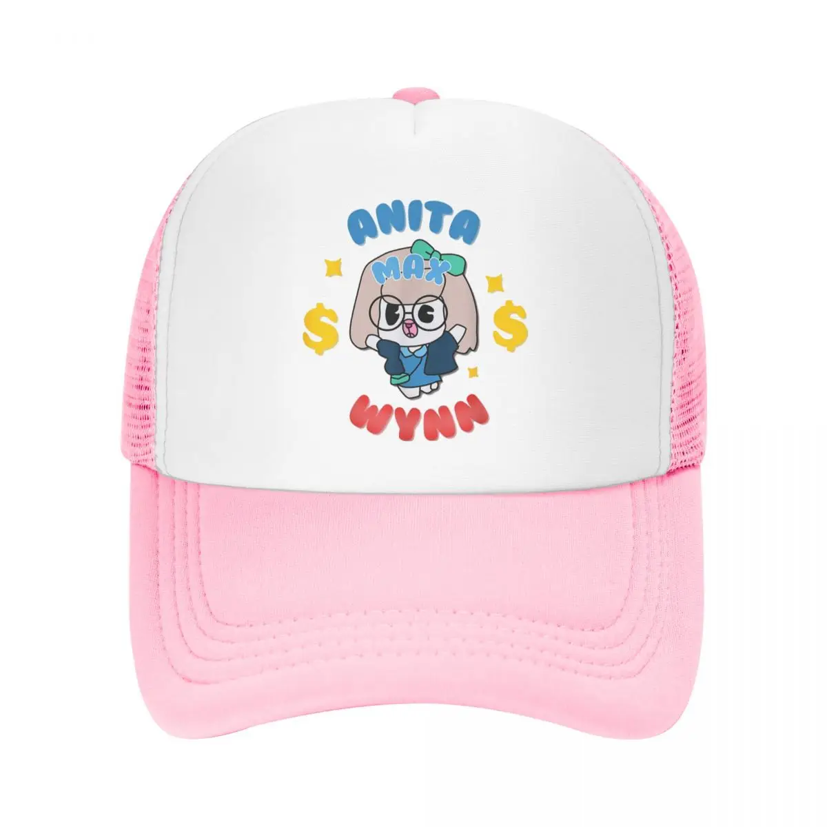 Anita Max Wynn Mesh Baseball Caps Unisex Outdoor Sun Hats Cute Hat Breathable Snapback Caps Trucker Cap Washable Trucker Caps