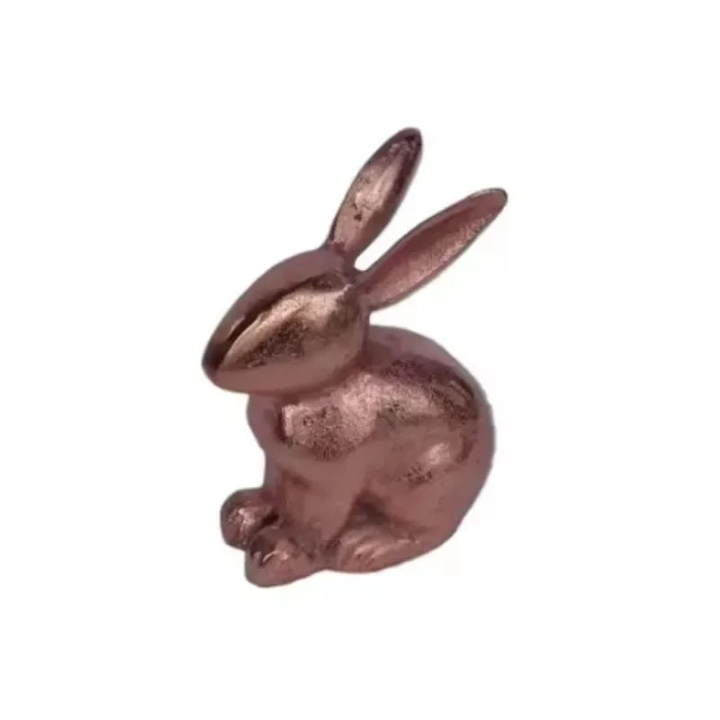 Modern Design Fashion Animal Metal Sculpture Decoration Home Hotel Office Desktop Ornament