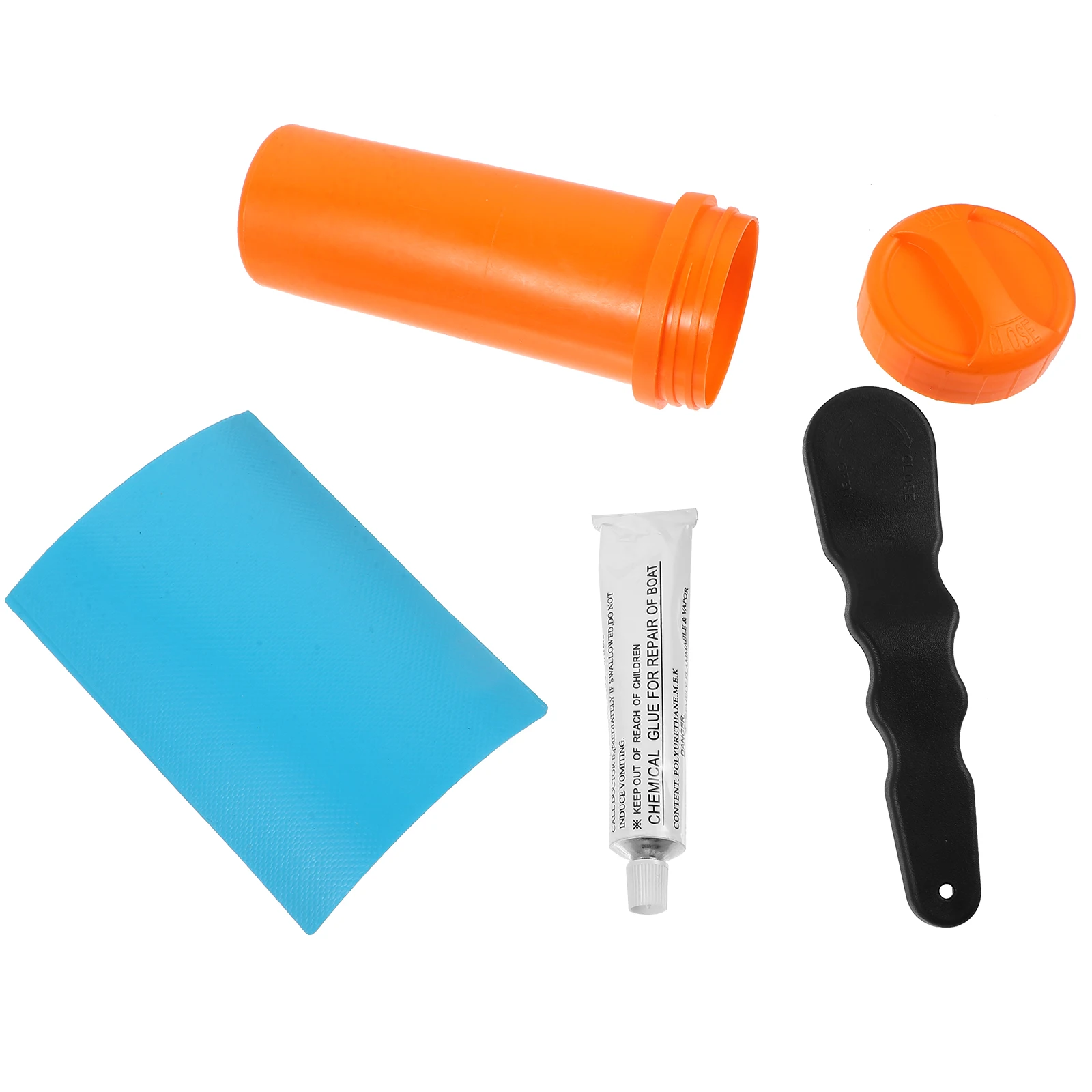 

Paddle Board Repair Kit Inflatable Boat Accessories Plastic Patch Tools Kayak Patches Surfboard Fixing Supplies Portable Design