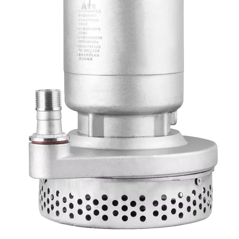 custom 1inch 750W Industrial Pumping Solar DC Brushless 304 Stainless Steel Submersible Pump for Solar Submersible Pump