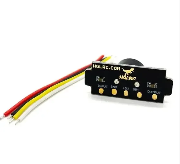 HGLRC Super Mini 1.38g WS2812 Colorful LED with 5V Active Alarm Buzzer Support Cleanflight Betaflight F4 F7