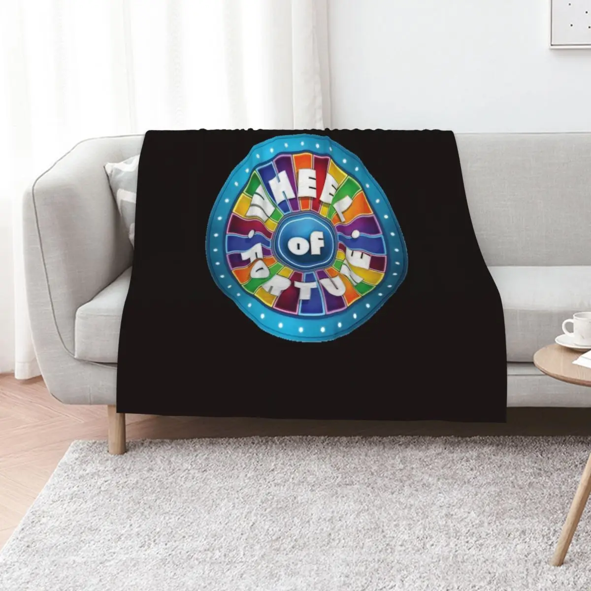 Wheel of Fortune Throw Blanket warm winter Flannel Warm Polar Giant Sofa Soft Big Blankets