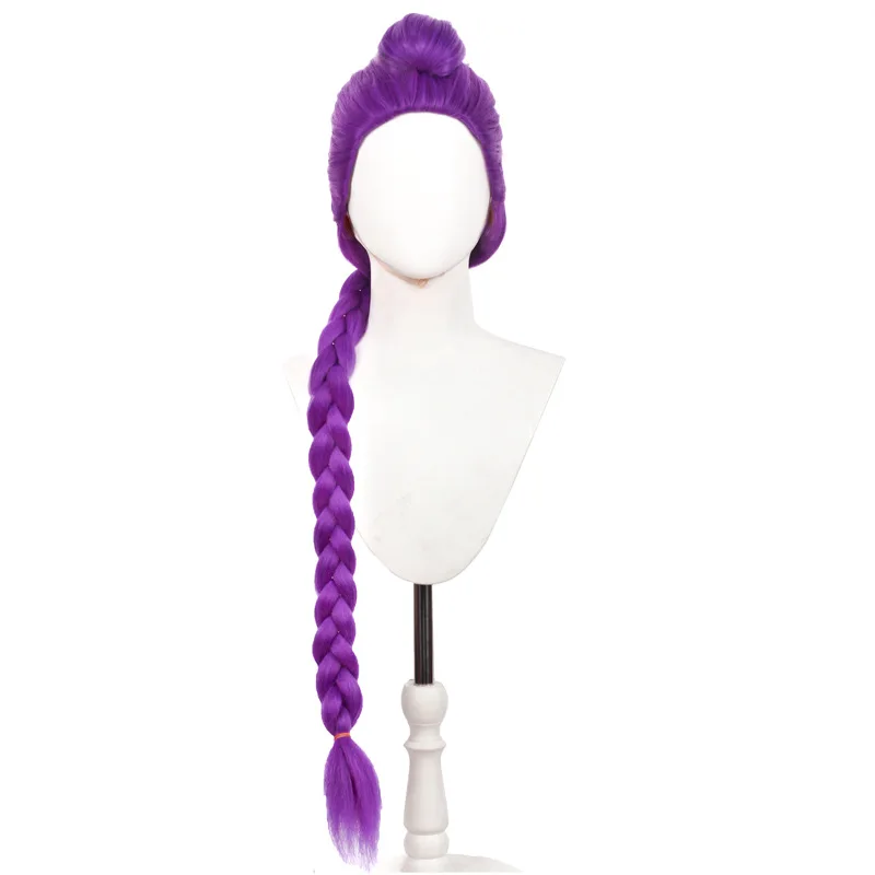Anime Kpop chasseurs de démons Halloween carnaval fête Cosplay filles groupe Rumi Zoey Mira Saja perruque résistant à la chaleur cheveux synthétiques