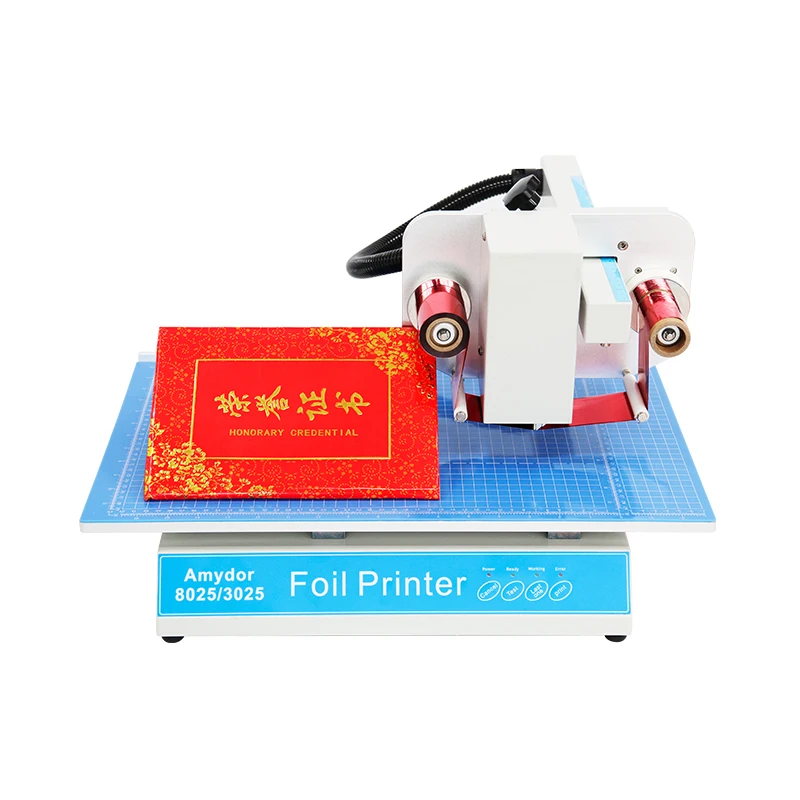 Hot selling Amydor-8025 digital foil printing machine for flatbed