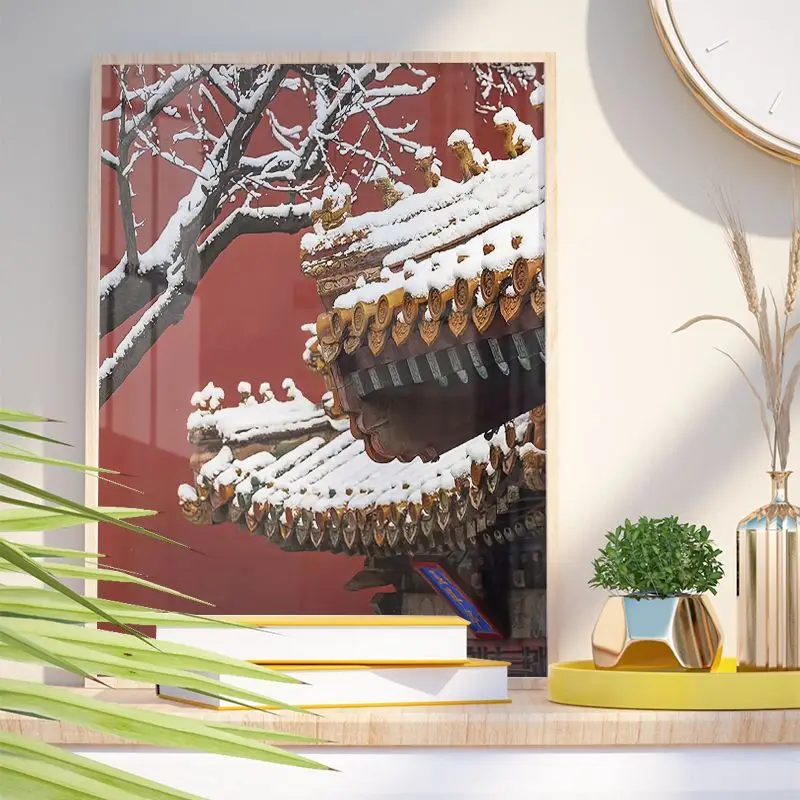 

GATYZTORY Picture By Number The scenery of the Forbidden City Kits Painting By Numbers Drawing On Canvas HandPainted Home Decor