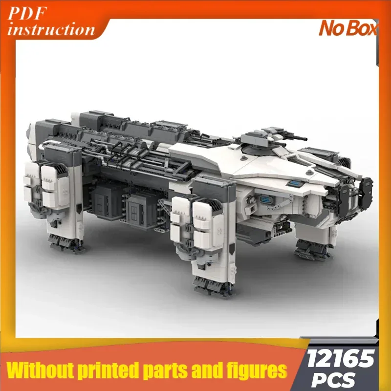 Moc Building Bricks Military Model Star Citizener Argo Raft Ship Technology Modular Blocks Gift  Toys DIY Sets AssemblyChristmas