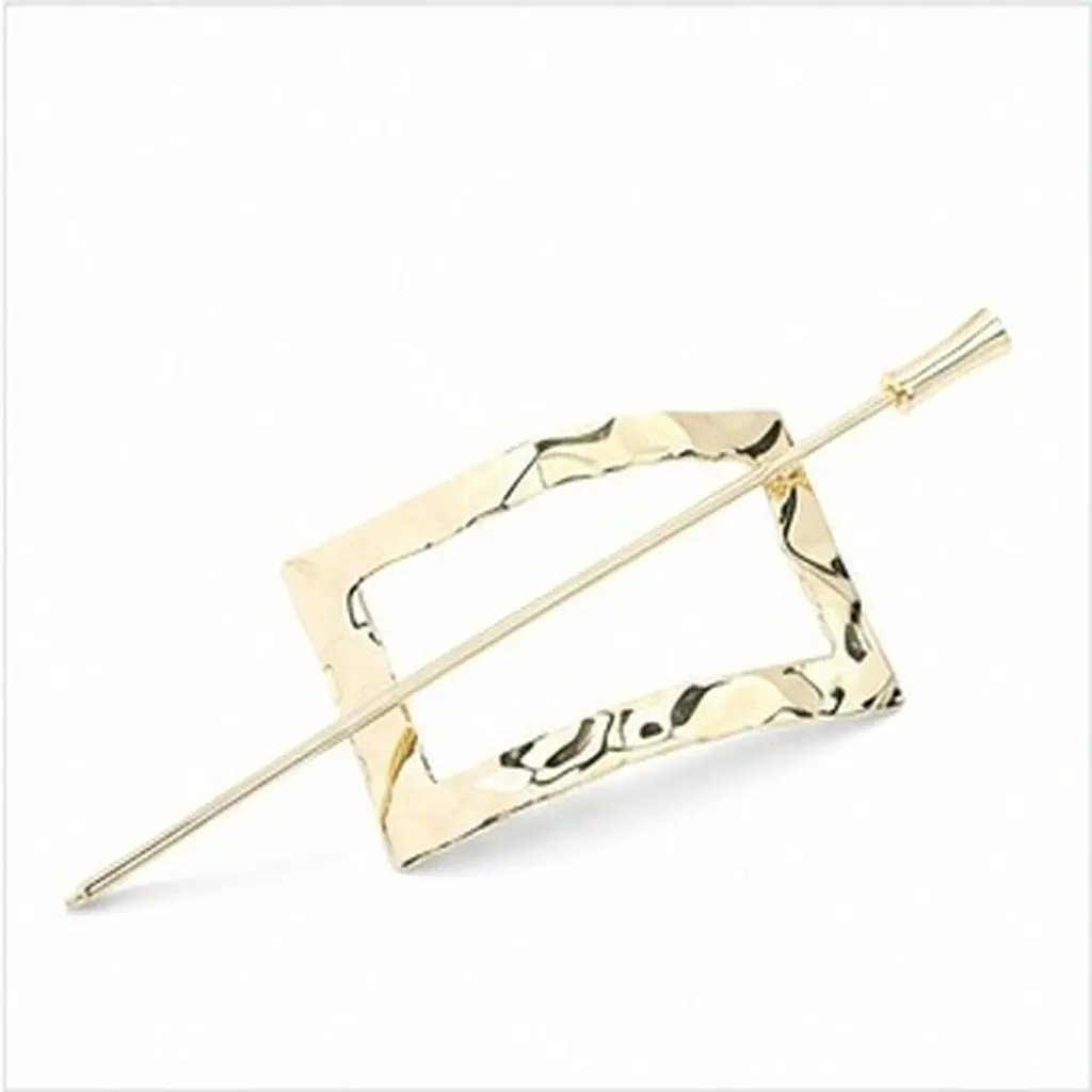 2Pcs Metal Hair Cuff Clips Delicate Knot Hair Slide Clips for Women Vintage Alloy Chignon Bun Holders Stylish Chignon Bun Cover