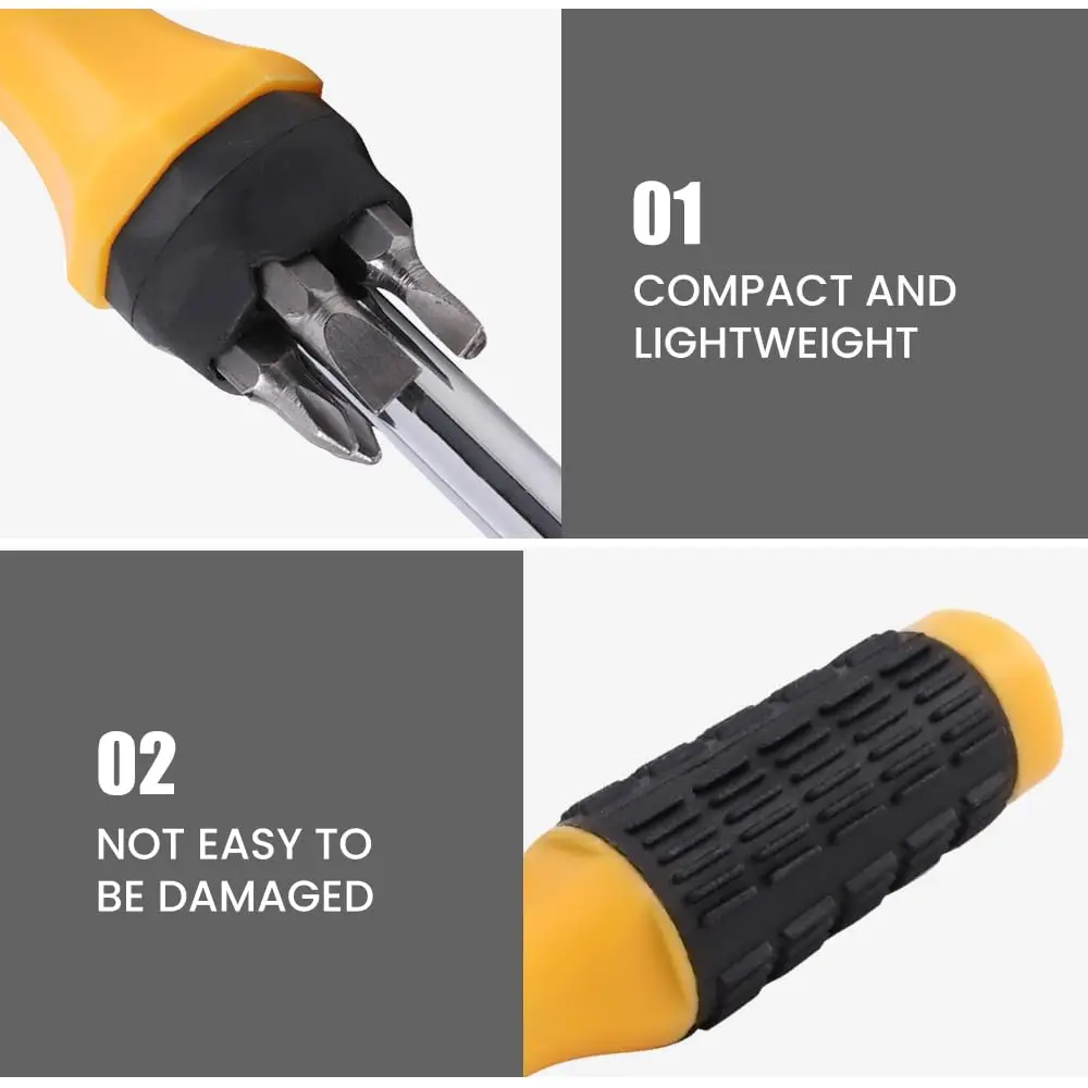 Fake Screwdriver Diversion-Hidden Diversion Safe Simple Install Magnetically Attaches For Quick Access for Hiding Storage Key