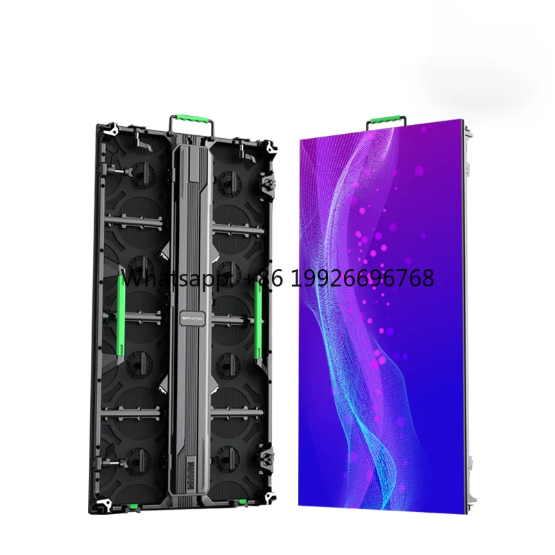

High Brightness P3.91P4.81 Outdoor Live Performance LED Screen Rental LED Display Waterproof Stage Wedding Background Screen