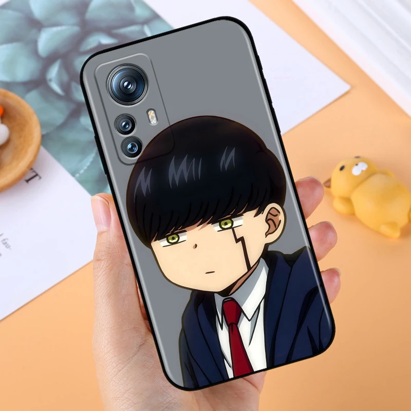 MASHLE Anime Cool Cute For Xiaomi Mi 14 13T 13 12T 12 11T 11i 11 10T 10 Pro Lite Ultra 5G Black Cover Phone Case