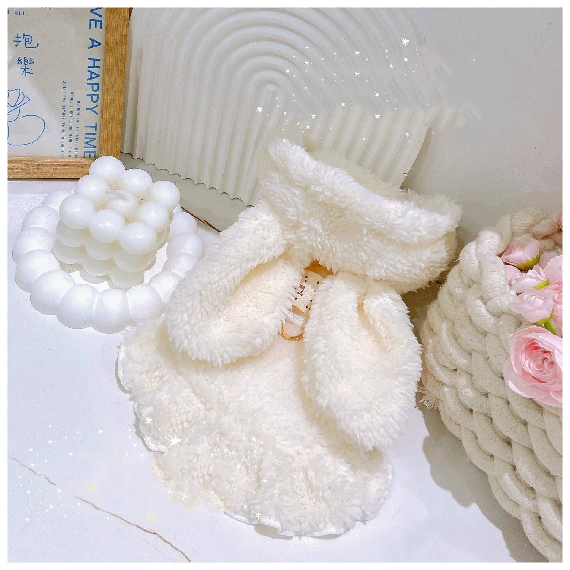 

Environmentally Friendly Fur Double-Layer Thick Pet Coat With Soft Plush Material - Cute Maltese Puppy Dog Clothing