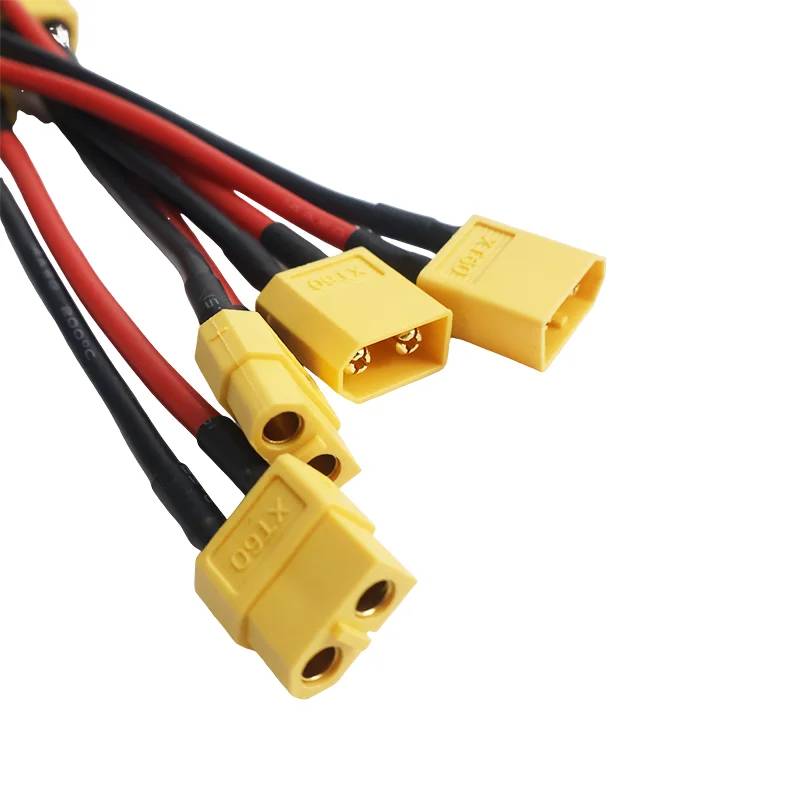 2 قطعة XT30 XT60 XT90 ذكر/أنثى موصل البطارية 10 سنتيمتر لينة سلك السيليكون المزدوج تمديد لمحرك شاحن البطارية توسيع DIY بها بنفسك