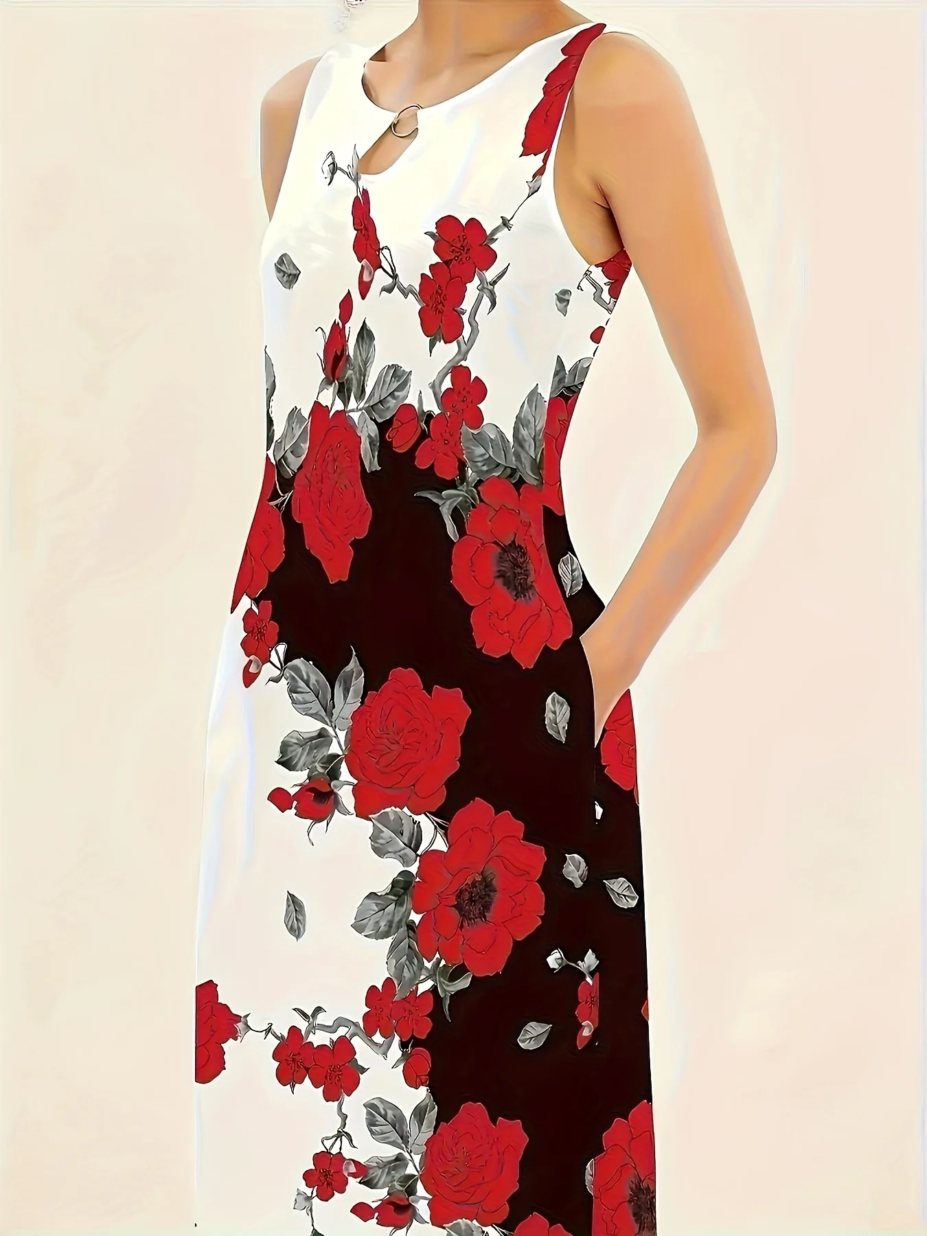 Thumbnail 3 - #64 Trending Plus Size Maxi Dress Right Now