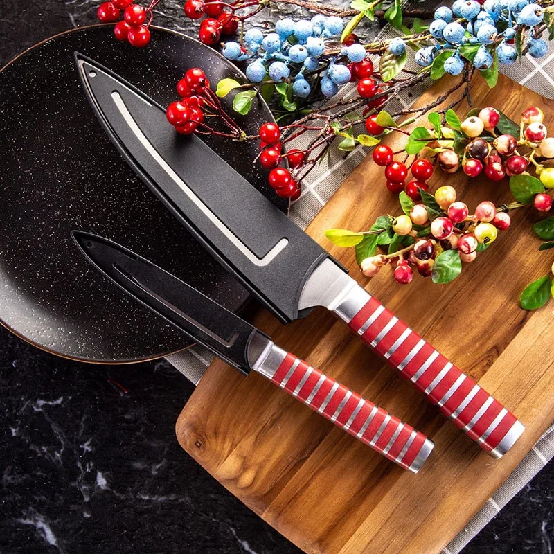 Plastic Chef Knife Covers Blade Protector Black Edge Guards Multipurpose Sheath Case Kitchen Accessories