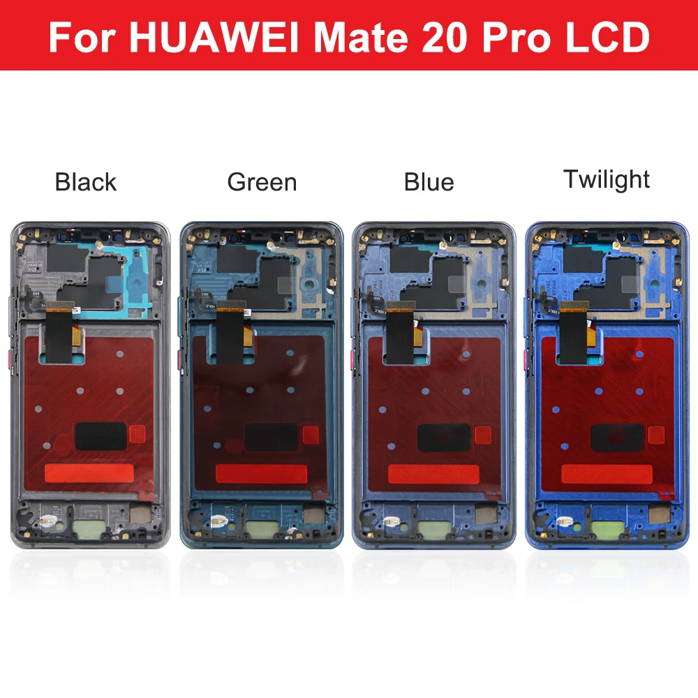 Imagem -05 - para Huawei Companheiro 20 Pro Display Lcd com Tela de Toque da Impressão Digital Digitador Assembléia para Huawei Mate20pro Lya-l09 L29 Al00 Tela