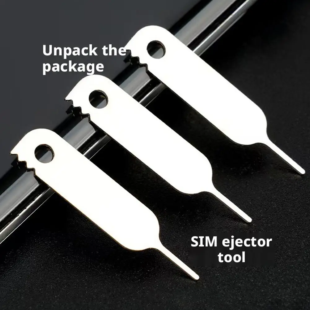 Metalowe szpilki do tacki SIM, 10 sztuk